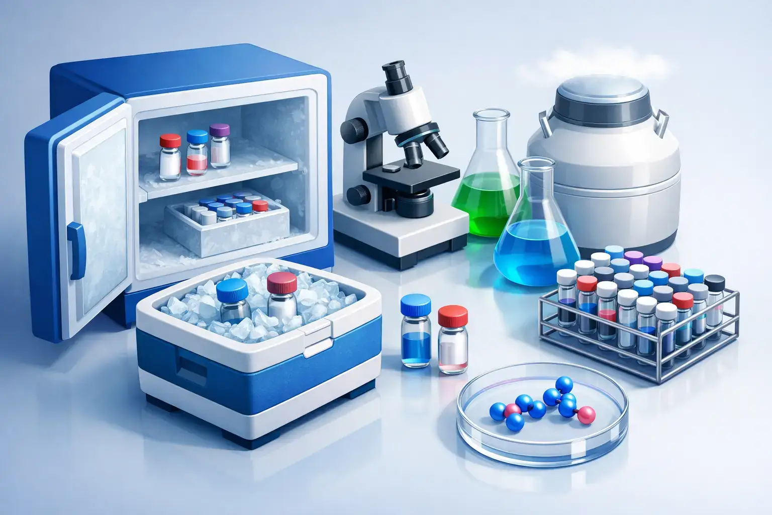 How to Store Research Peptides for Lab Stability